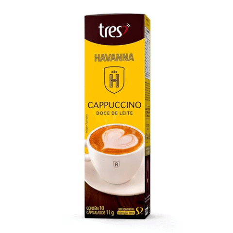 3 Corações Cappuccino Doce De Leite Capsulas 10 Unidades