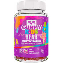 3VS Nutrition Gummy Multivitaminico Kids Ursinho 30 Gomas 2500mg Framboesa