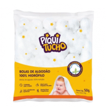 Algodão Bolas Piquitucho 50g