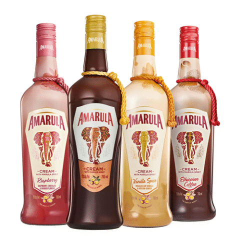 Amarula Licor 4 Sabores 750ml