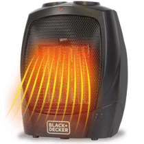 Aquecedor Black +Decker Portatil para Pequenos Espaços 1500W Desligamento Automático