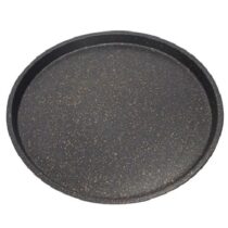 Assadeira Pizza Lyor Redonda Antiaderente de Aço Carbono Granilite 35,5cm