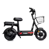 Bicicleta Elétrica Yoo Mobility Y-200 350w Preta