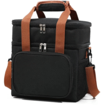 Bolsa Termica Grande com Alça Ombro Dois Andares Oxford (3 cores)