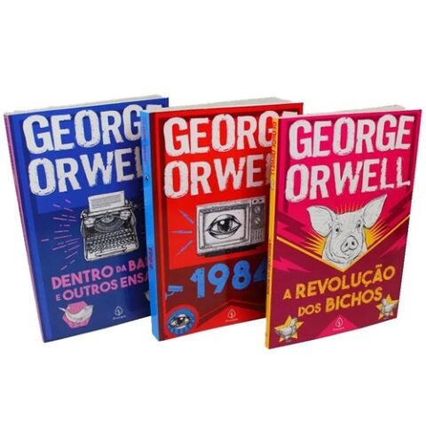Box 3 Livros Obras Revolucionárias de George Orwell