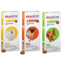 Bravecto Antipulgas e Carrapatos 1 Comprimido para Cães