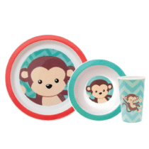 Buba Kit Refeição Animal Fun Macaco