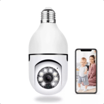 Câmera IP Inteligente Wifi Giratória Full Hd Visão Noturna Infravermelho