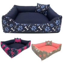 Caminha para Pet Grande 70cm x 60cm com Zíper Lavável e Fundo Impermeável Zig Dog