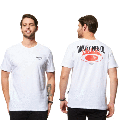 Camiseta Oakley Original Ellipse Fire Cross