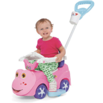 Carrinho de Passeio Rã Baby Car Rosa Mercotoys