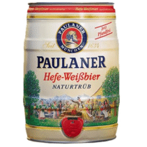 Cerveja Paulaner Alemã Hefe Weissbier Barril 5L