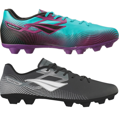 Chuteira Penalty Campo Digital Y-1 (2 cores)