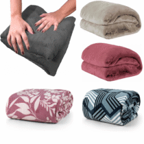 Cobertor Casal Manta Microfibra Fleece com até 35% OFF