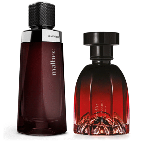 Combo Boticario Floratta Red Passion Eau De Parfum 75ml + Malbec Desodorante Colônia 100ml