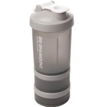 Coqueleira Shaker 3 em 1 Performance Cinza 650ml Lyor