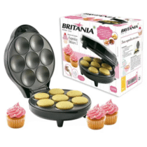 Cupcake Maker 3 Britânia faz até 7 Cupcakes Preto