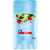 Desodorante Antitranspirante Secret Gel Frutas Vermelhas 45g