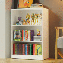 Estante Livreiro Madesa com 3 Nichos Branco