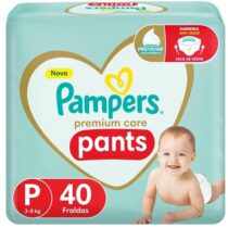 Fralda Pampers Pants Premium Care P 40 Unidades