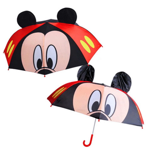 Guarda Chuva Mickey Mouse 3D Orelinhas Tuut