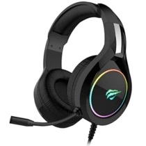 Fone De Ouvido Over-ear Gamer Havit Iluminação RGB com Microfone
