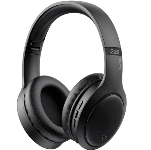 Headphone I2GO Bluetooth BASS 300 com Microfone Integrado