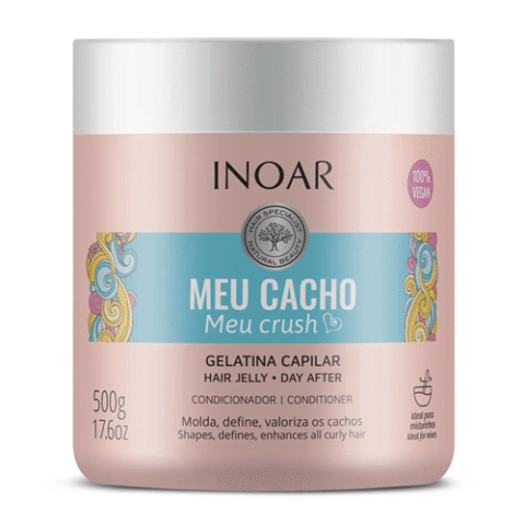 Inoar Meu Cacho Meu Crush Gelatina Capilar 500g
