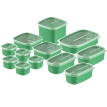 Jogo 12 Potes Tramontina MixColor em Polipropileno Verde Sálvia