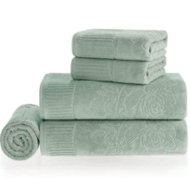 Karsten Jogo 5 Peças Karsten 100% Algodão Grace Verde Matcha