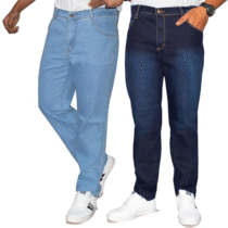 Kit 2 Calças Jeans Masculina (5 cores)