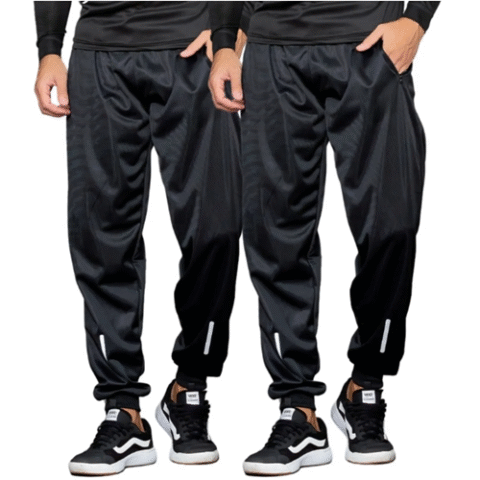 Kit 2 Calças Masculinas Dryfit Jogger com Bolso Fitness (3 cores)