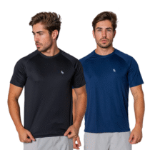 Kit 2 Camisetas Lupo Sport Masculina Fitness Dry Academia