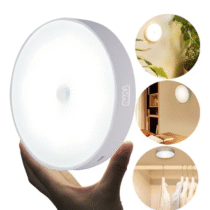 Kit 2 Luminárias LED Sem Fio Sensor De Presença A Mais Forte