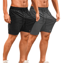 Kit 2 Shorts Bermuda Tactel Elástico Sandrini Sport
