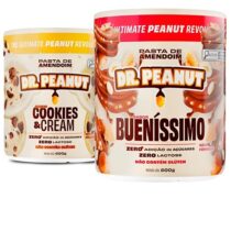 Kit 2x Pasta De Amendoim Dr Peanut 600gr