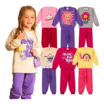 Kit 3 Conjuntos Moletom Ballon Kids
