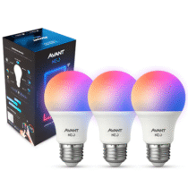Kit 3 Lampadas Bulbo LED RGB Smart Inteligente Wi-Fi Avant Neo