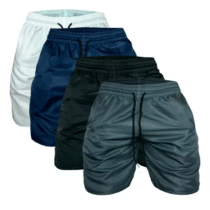 Kit 4 Bermudas Tactel Masculino Sportfit