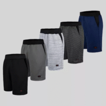 Kit 5 Bermudas Moletom Masculina Dynastia