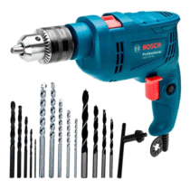 Kit Bosch Furadeira Impacto 1/2 Pol 550w Gsb550 + 14 Brocas