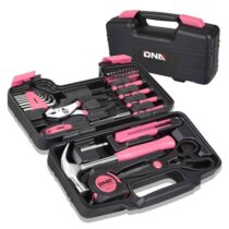 Kit De Ferramentas Portátil 39 Peças Rosa DNA Motoring