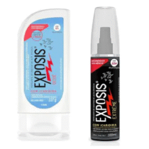 Kit Exposis Extreme Spray 100ml + Bebê Gel 117g