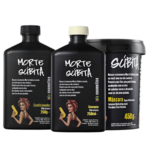 Kit Lola Cosmetics 3 Produtos Morte Súbita Intense