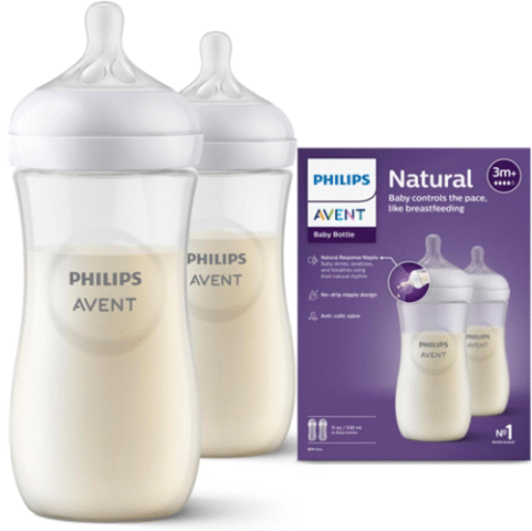 Kit Philips Avent Duplo Mamadeira Pétala 3.0 330ml