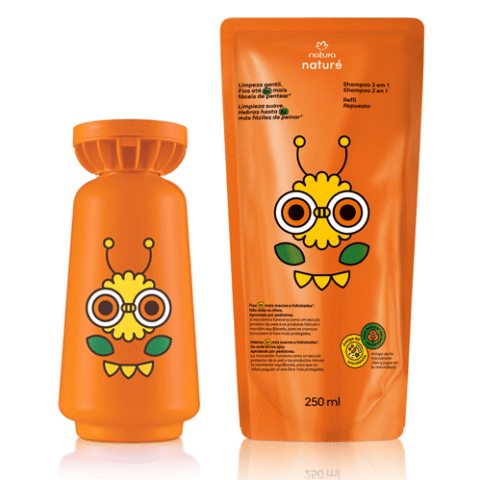 Kit Shampoo 2 em 1 Naturé + Refi