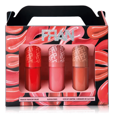 Kit Trio de Gloss Franciny Ehlke Glosslicious