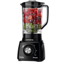 Liquidificador Pratic Turbo III Mondial 550W Preto