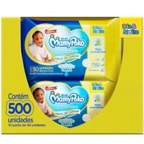 MamyPoko Lenços Umedecidos Dia&Noite 500 Unidades
