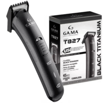 Máquina de Acabamento T827 Black Titanium USB Bivolt Gama Italy